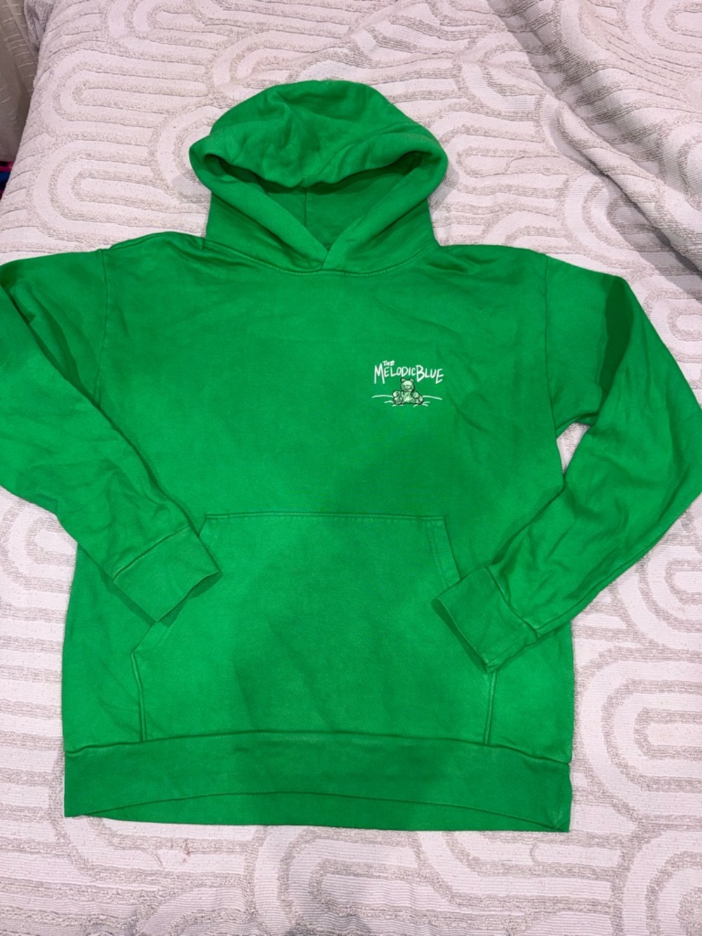 The Green Hoodie - Men's Pullover Sweater